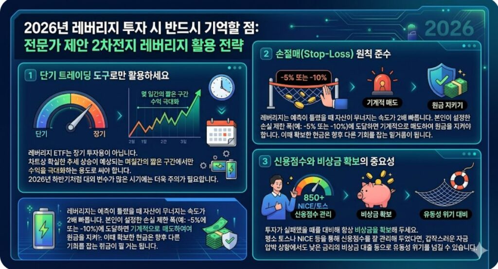 레버리지 투자 시 반드시 기억할 점 전문가 제안